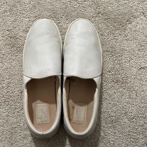 Ugg leather slip ons